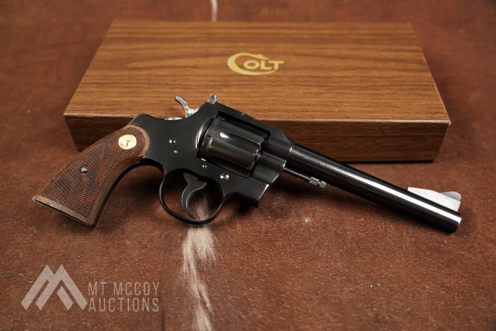 Colt 357 “Three Fifty-Seven” 6 Inch 1961 Revolver — Mt. McCoy Auctions